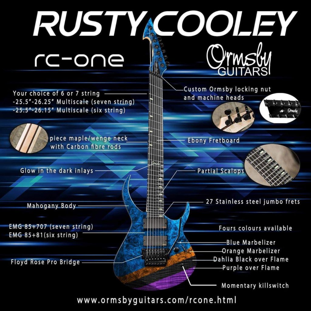 rusty cooley guitar